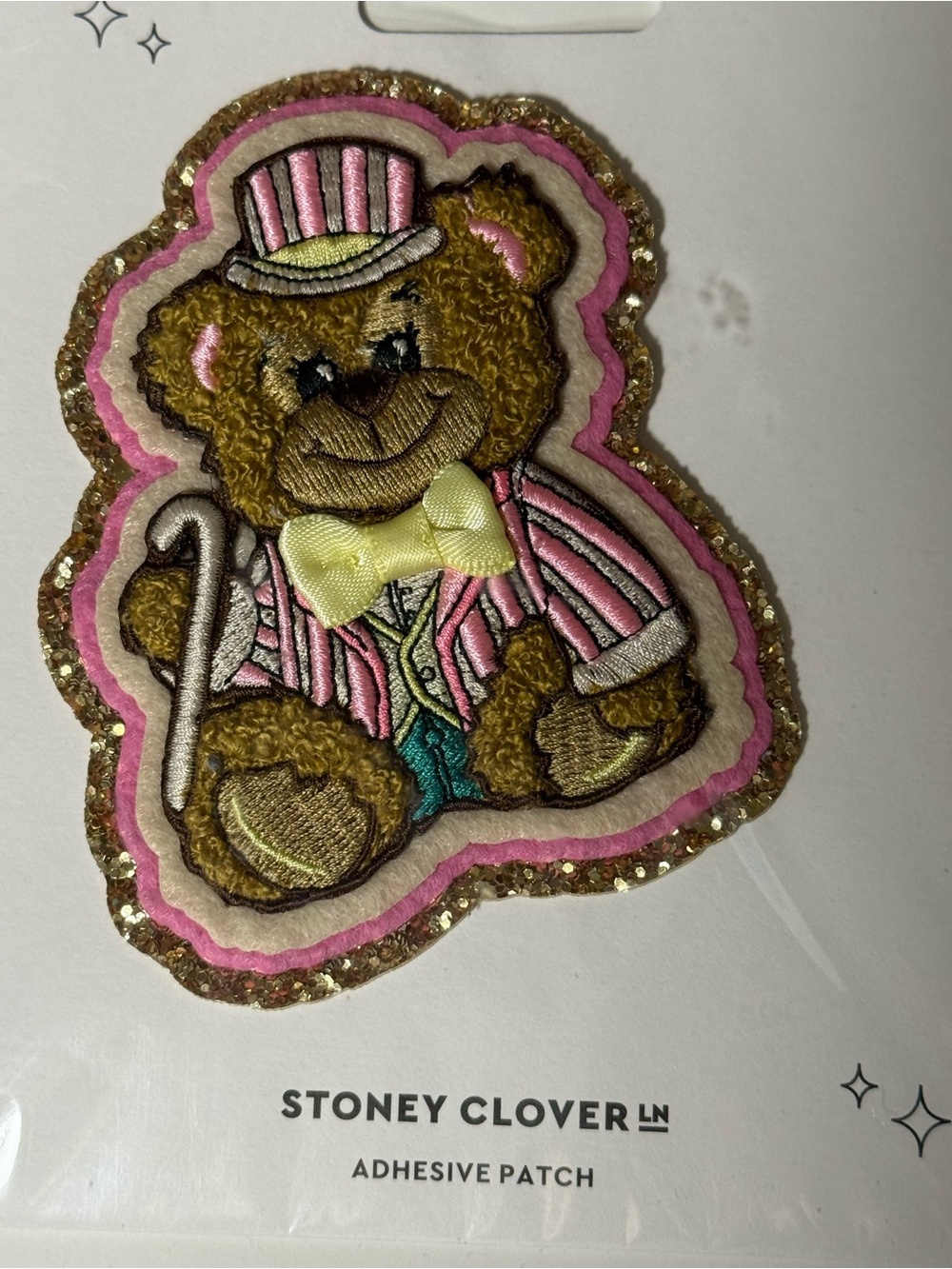 Stoney Clover Lane  bear Sticker Patch